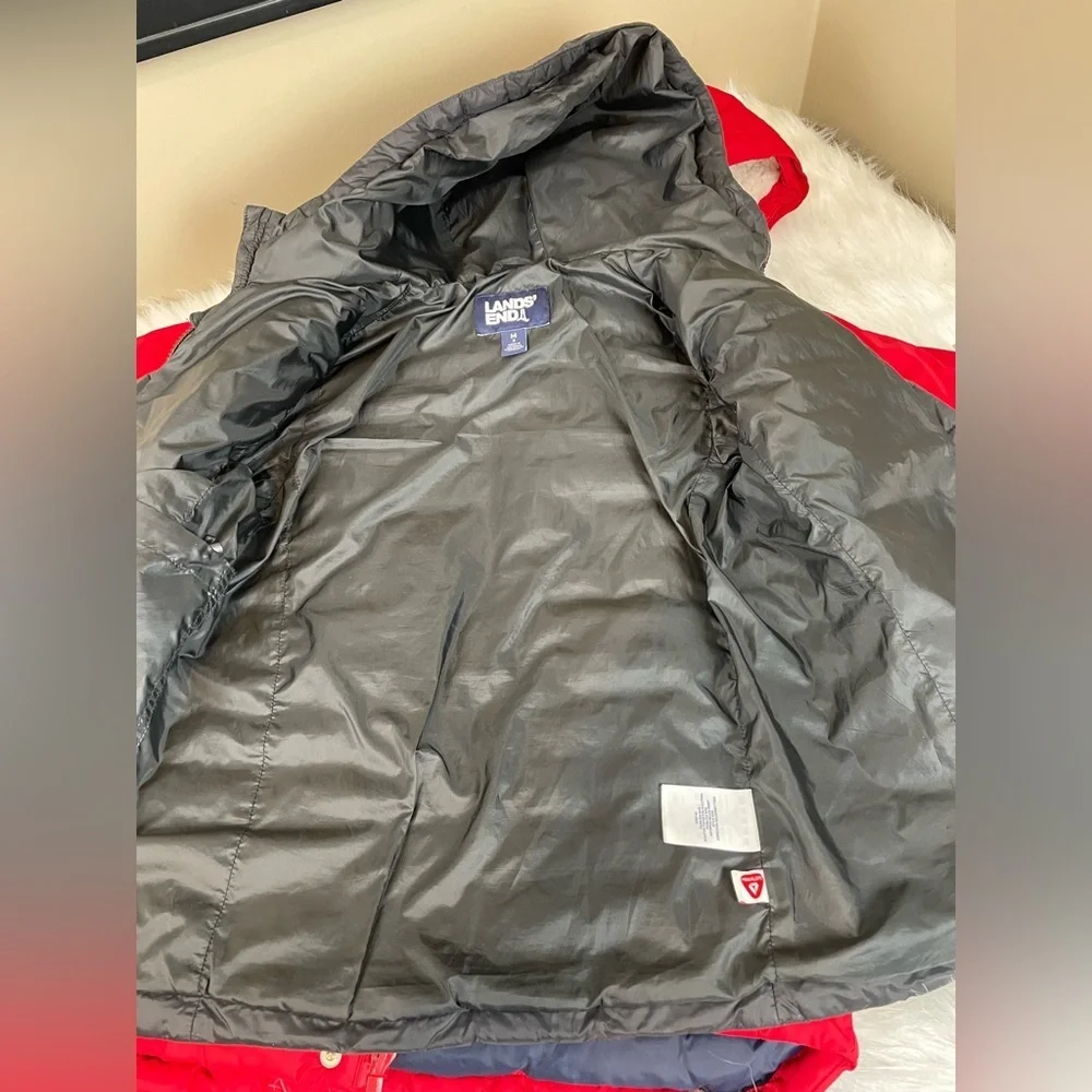 Lands End two coats